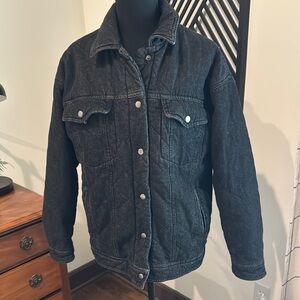 Le Lis Black Jean Jacket